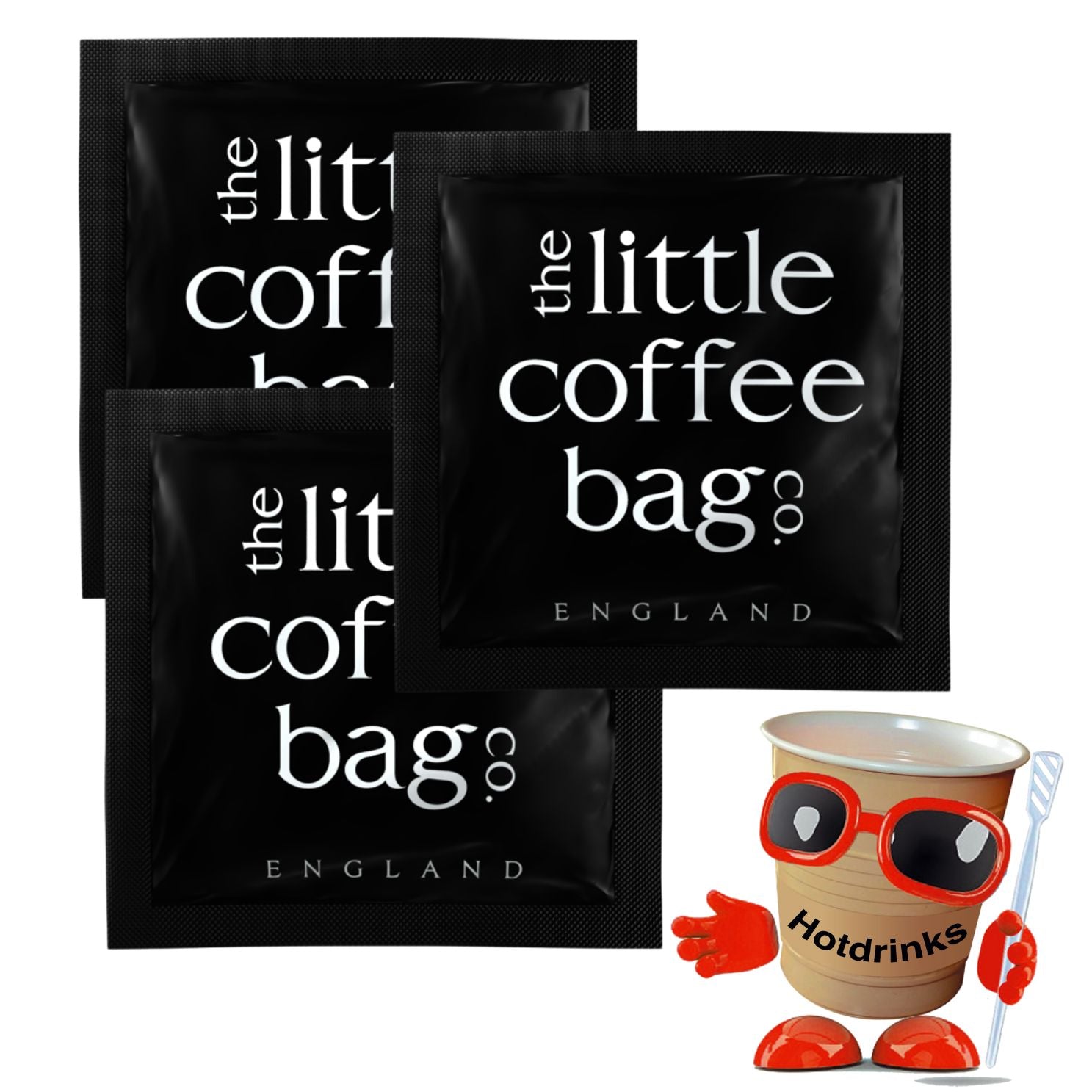 The Little Coffee Bag 1 Cup Coffee Bags (100)