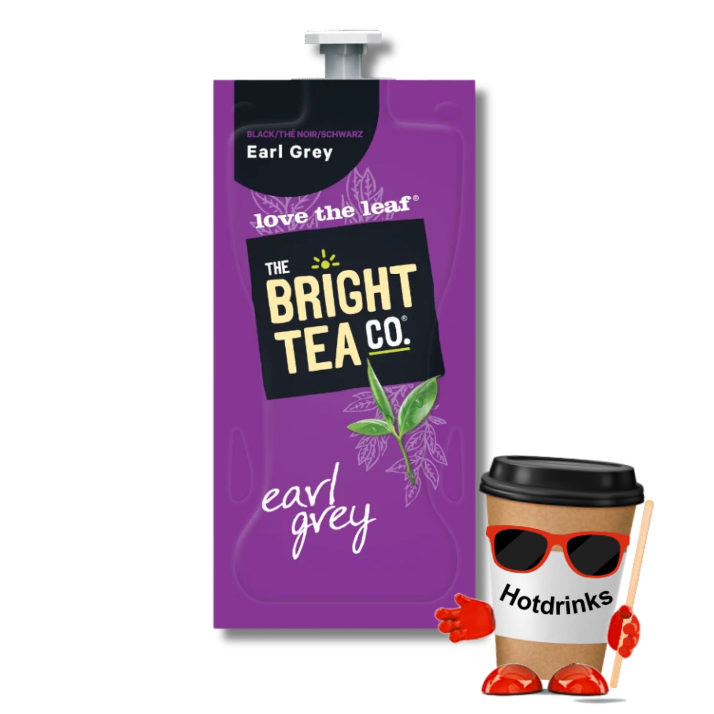 140 Flavia Bright Tea Co, LavAzza, Drinks Machine Sachets, Pods, Rail, Capsules