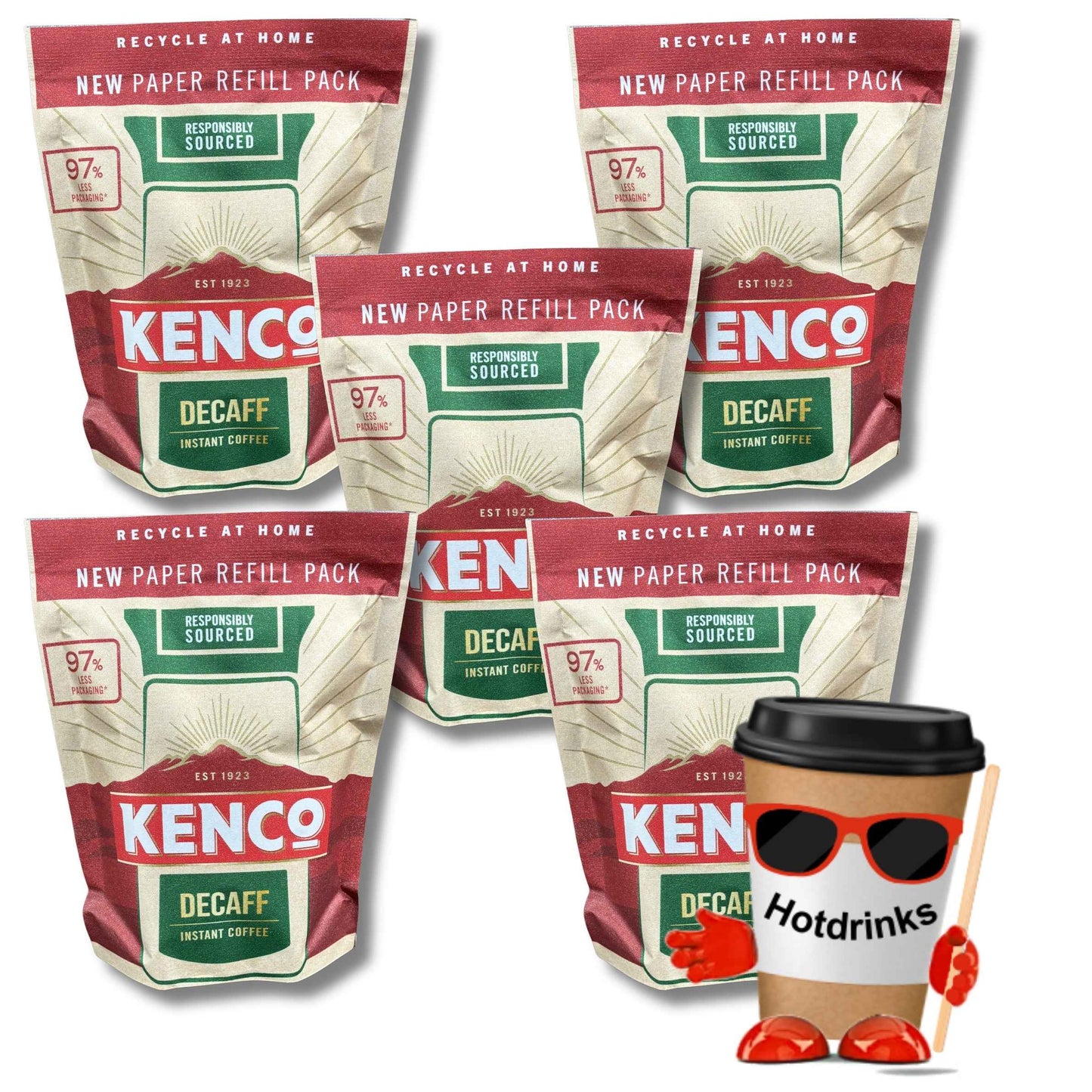 Kenco Decaffeinated Instant Coffee (150g)