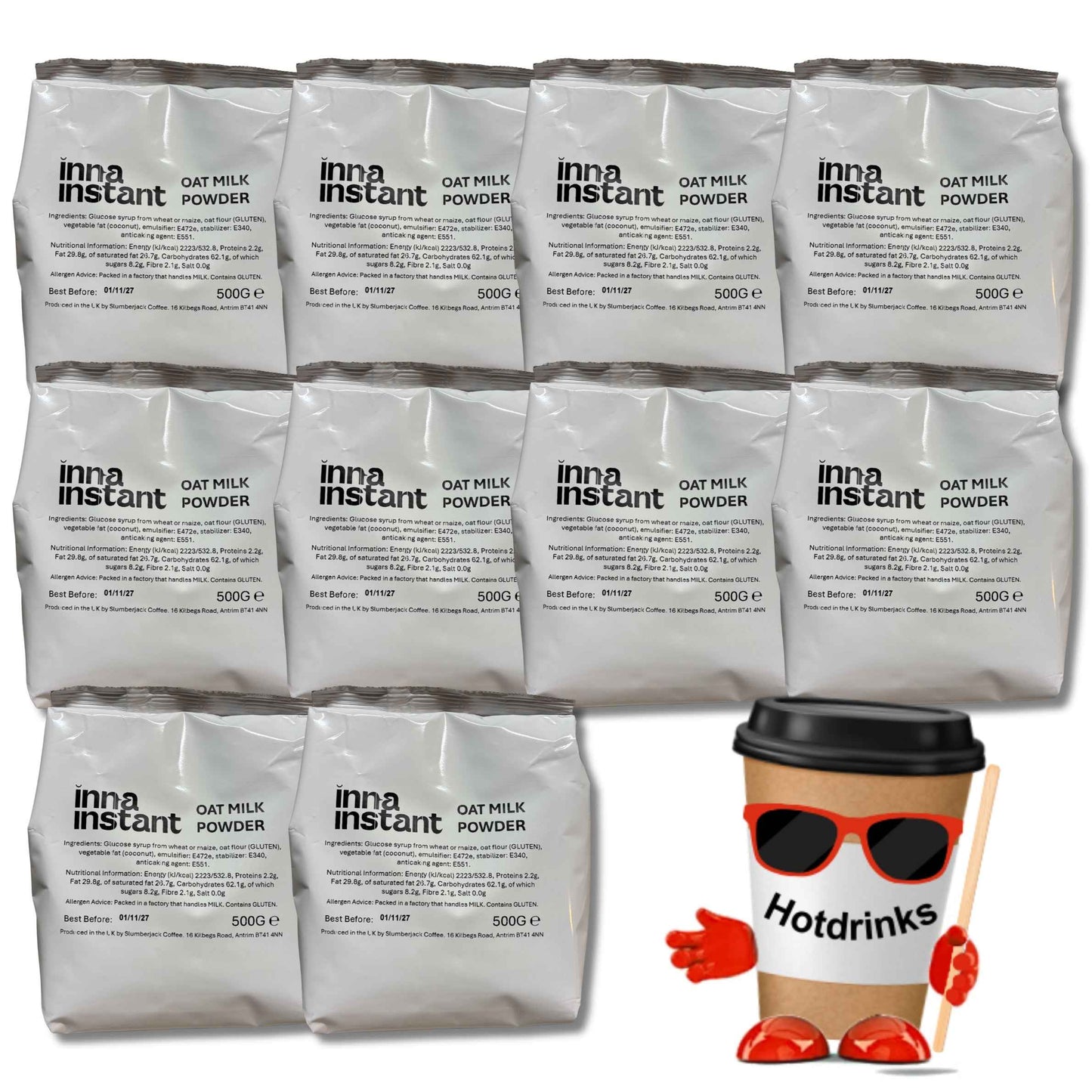 Inna Instant - Oat Milk Powder (500g)