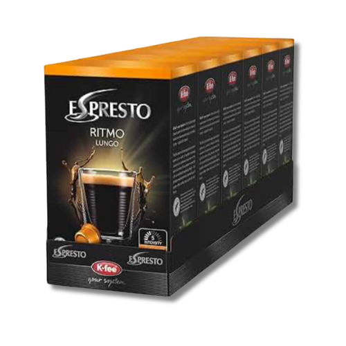 K-Fee Pods - Espresto 'Ritmo' Pods - 16 Pods or 6 boxes of 16 Pods