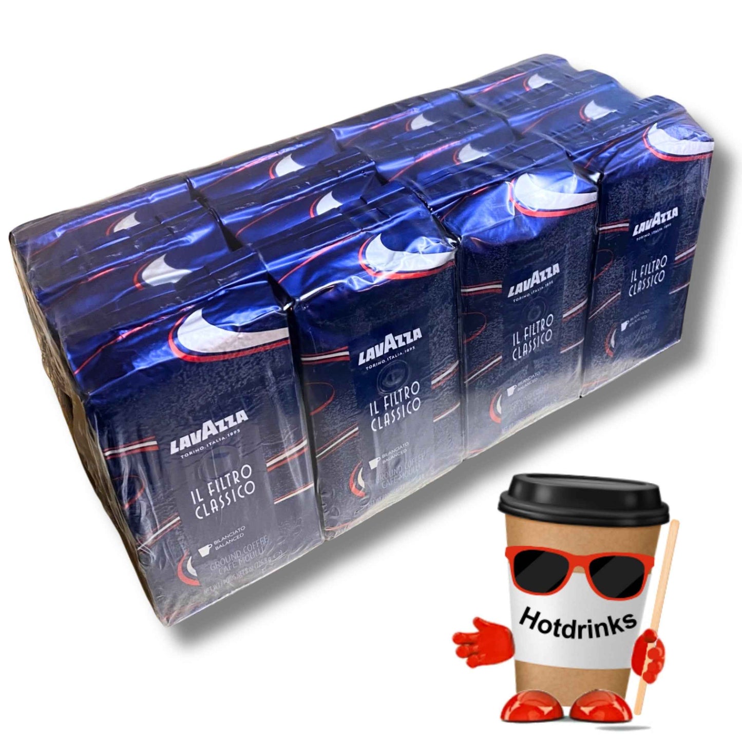 LavAzza 'IL Filtro Classico' Bilanciato, Ground Coffee- (226.8g)