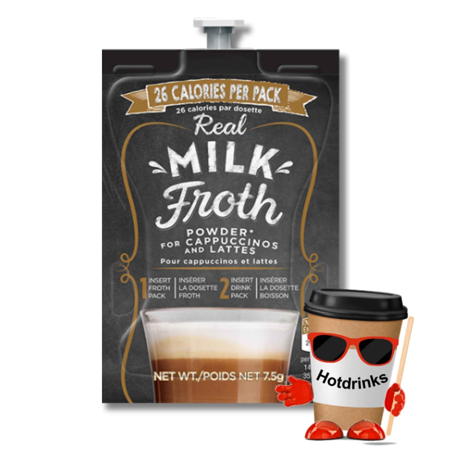 LavAzza Flavia Real Milk Froth Sachets (80)