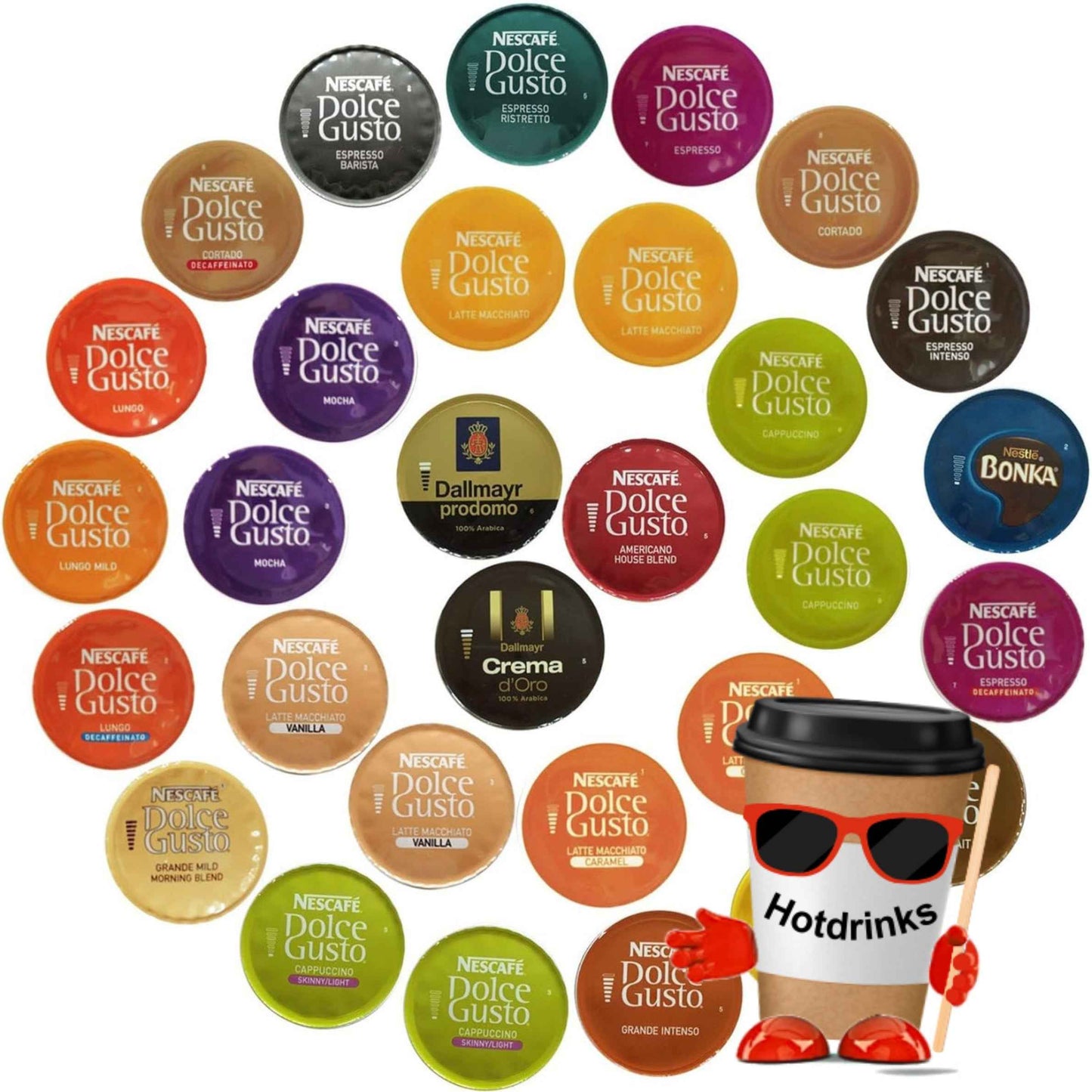 Nescafe Dolce Gusto Coffee Pods (30)