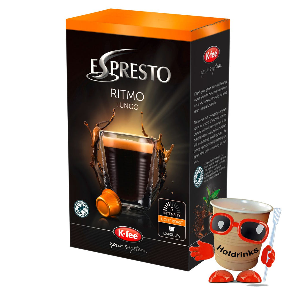 KFee Pods Espresto 'Ritmo' Pods 16 Pods or 6 boxes of 16 Pods