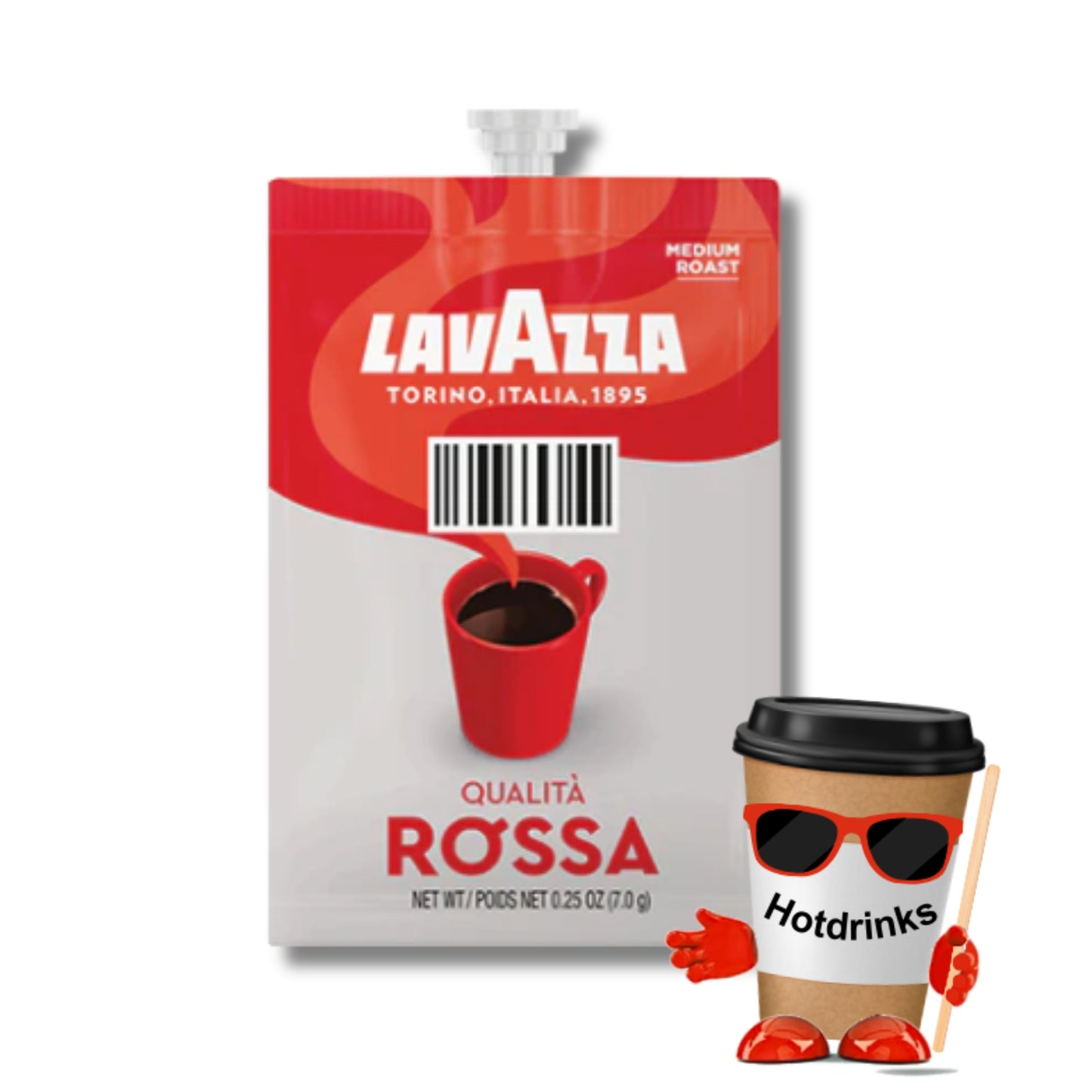 100 (72 for Choc) Flavia LavAzza Selection Drink Sachets, Pods, Rail, Capsules