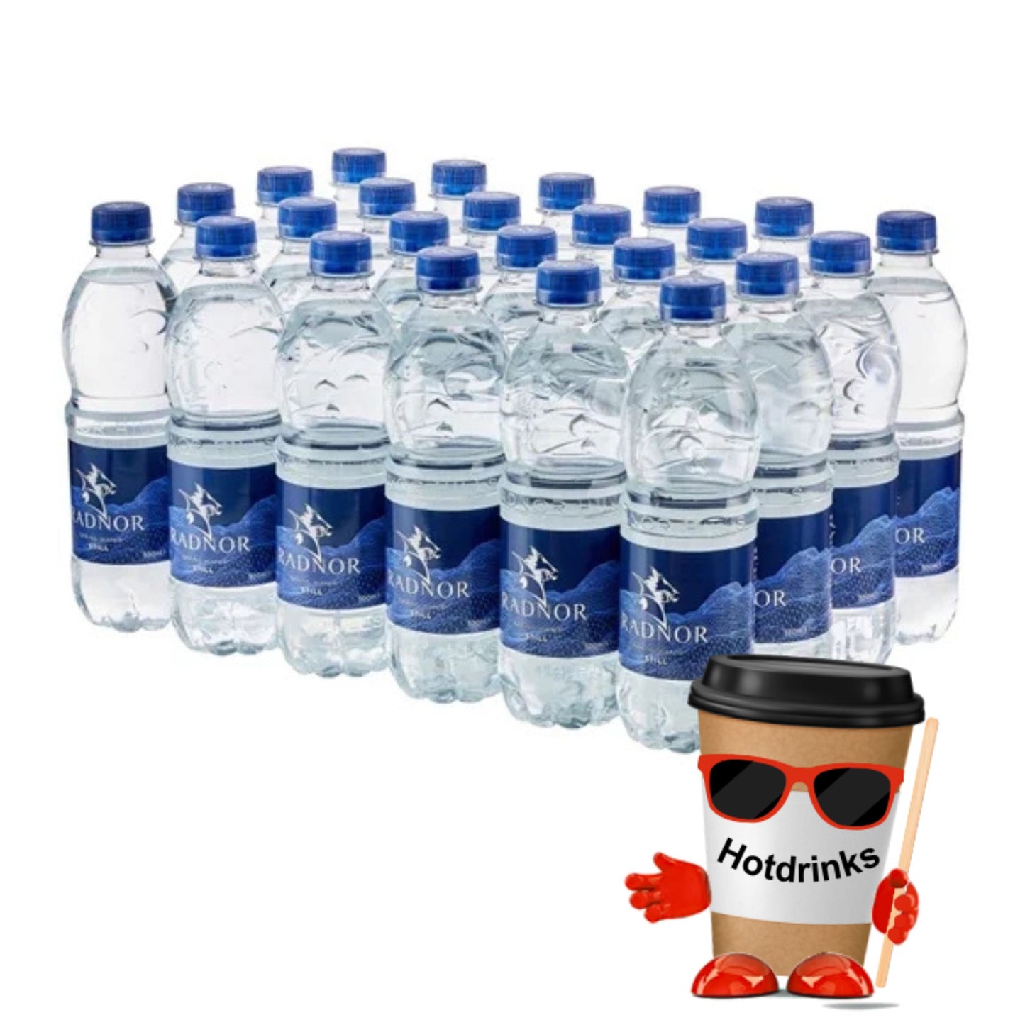 Pallet of Radnor Bottled Water - 78 cases of 24, 500ml water bottles