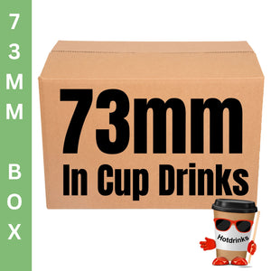 73mm Luxury Orange Hot Chocolate (25 or 300 Cups)