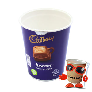 2Go Cadbury Hot Chocolate, 10 or 150 cups