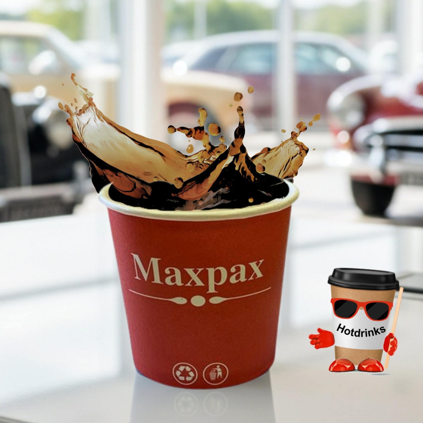 76mm Individual Sleeves (25 Cups)