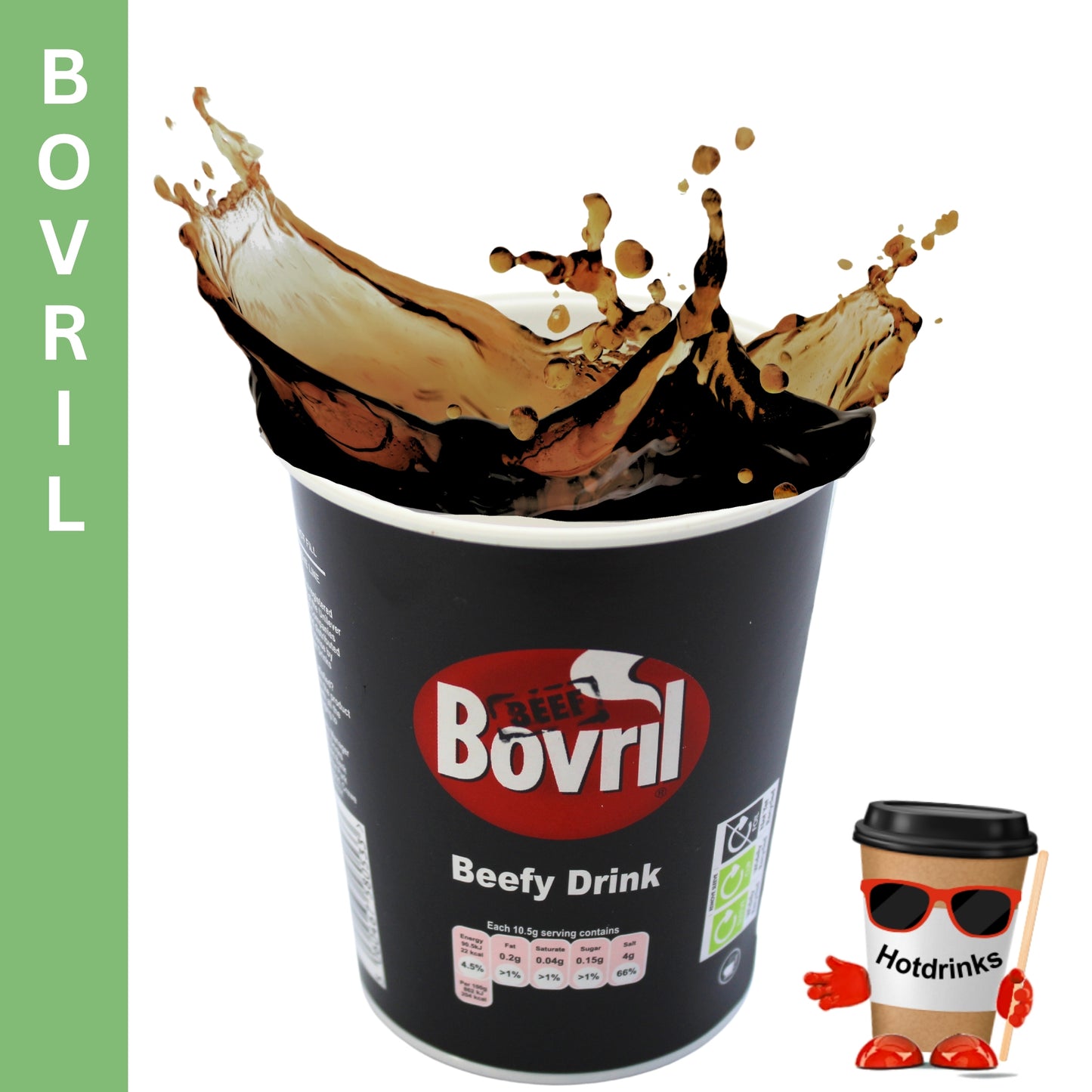 Single Sleeves of 2Go 12oz 'Fresh Seal' In Cup Drinks - 10 Cups Per Sleeve (8 Cups on Kenco range)