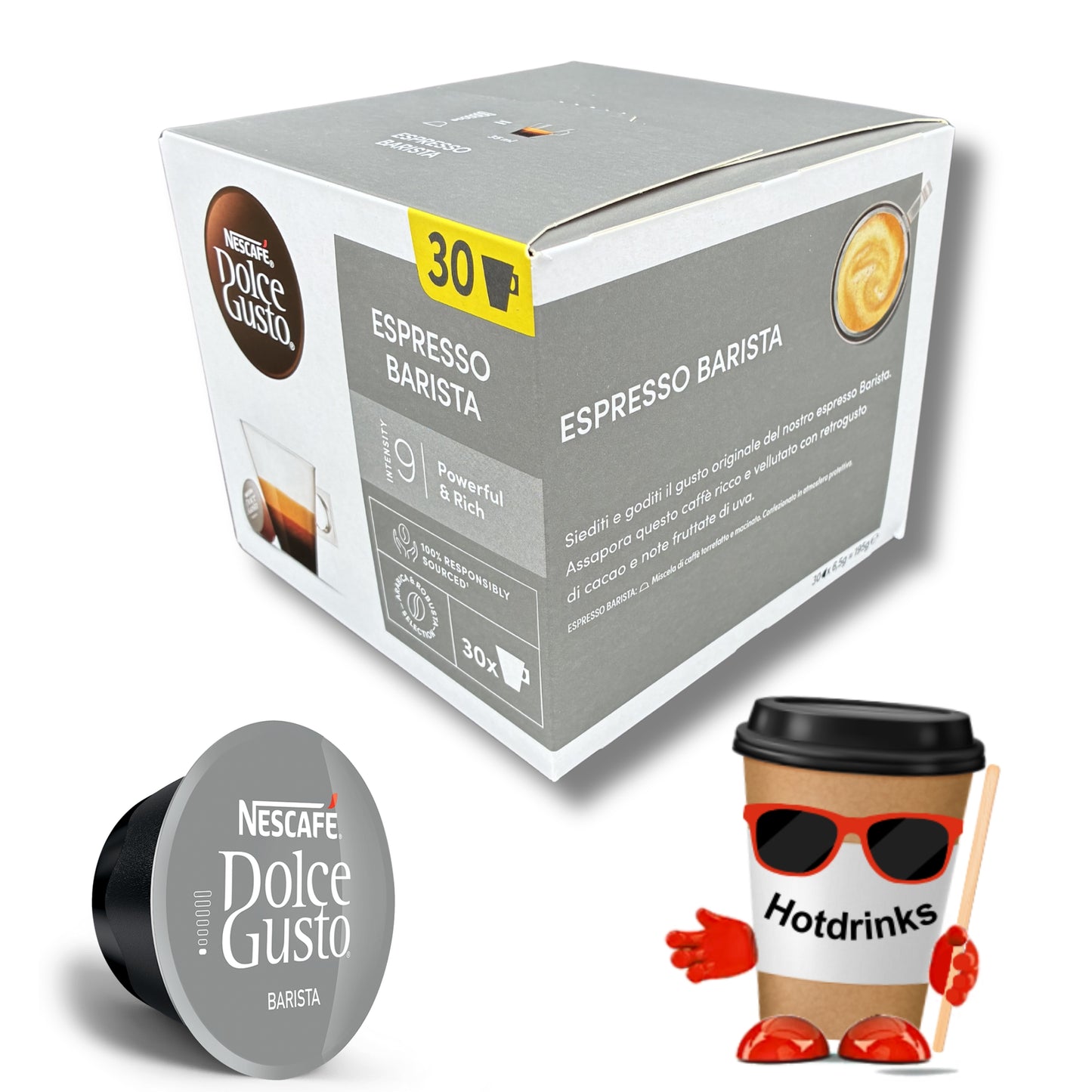 Nescafe Dolce Gusto Coffee Pods (30)