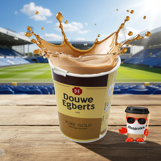 2Go 'Fresh Seal' Douwe Egberts Coffee White (10 or 150 cups)