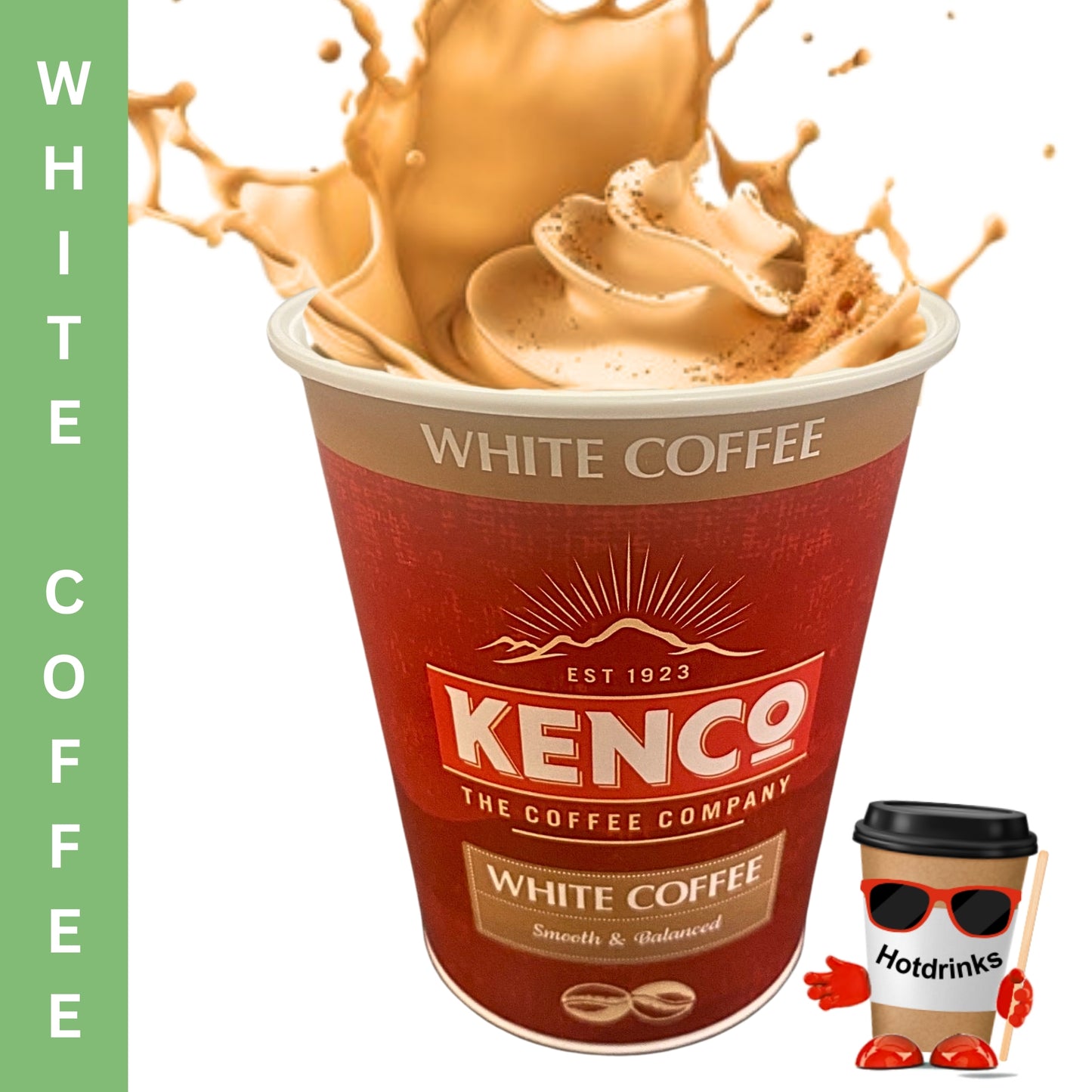 2Go 'Fresh Seal' Kenco Americano White Coffee (8 or 160 cups)