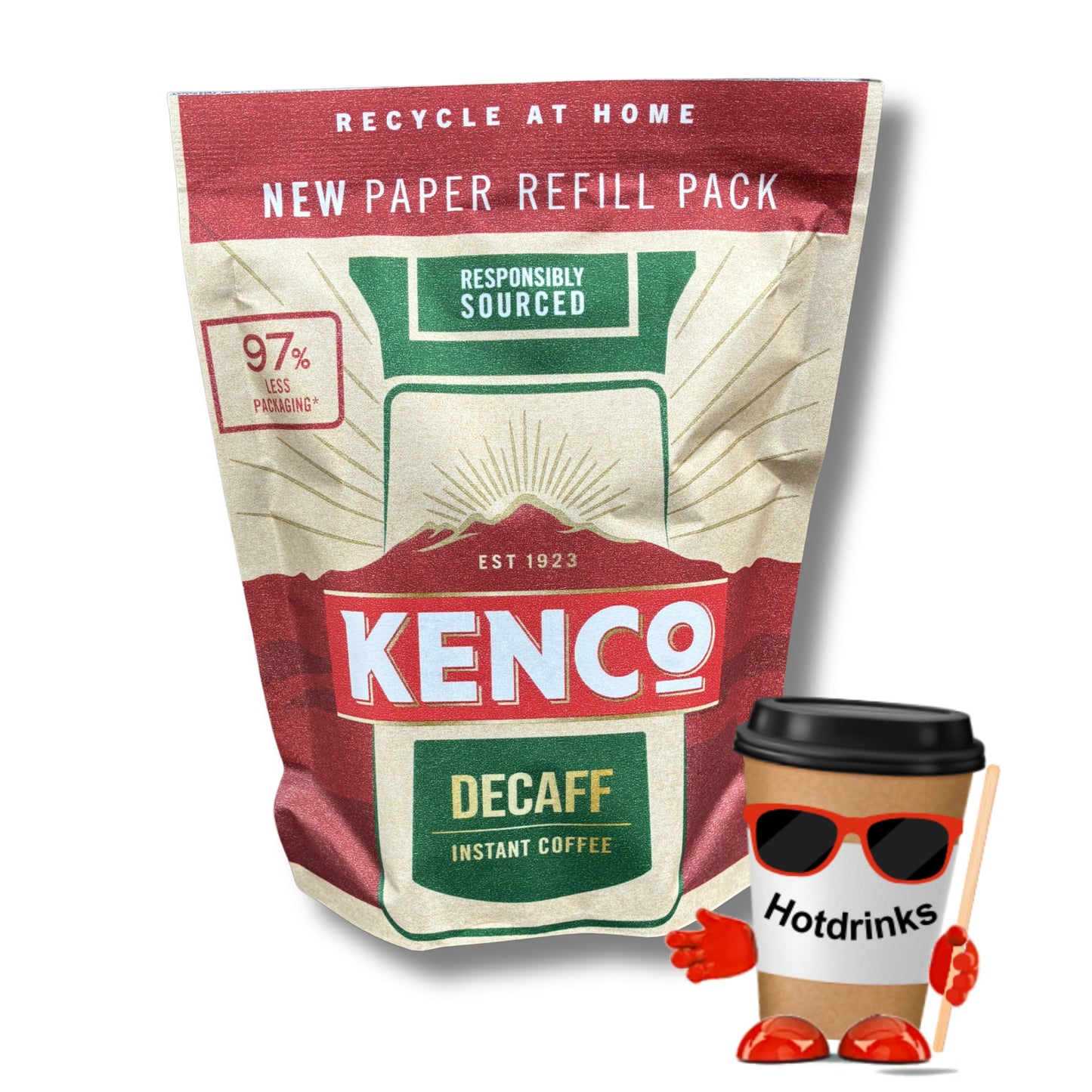 Kenco Decaffeinated Instant Coffee (150g)