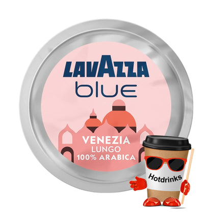 100 LavAzza Blue Drink Pods, Various flavours