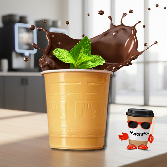 73mm Luxury Mint Hot Chocolate (25 or 300 Cups)