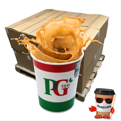 2Go PG Tips White Tea, Pallet or Half Pallets