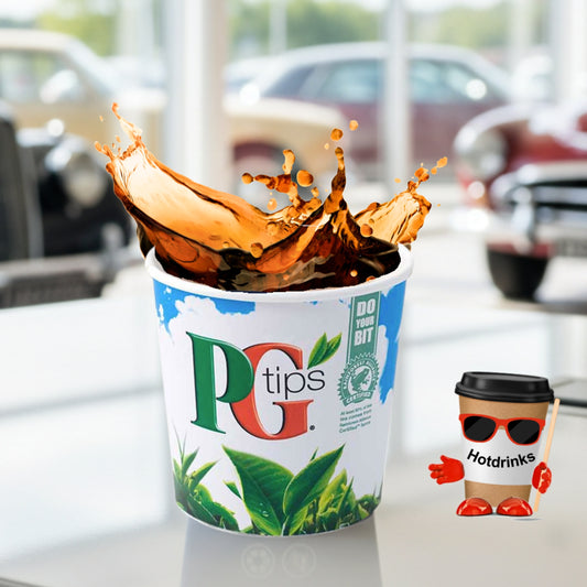 76mm PG Tips Tea Black (25 or 375 Cups)