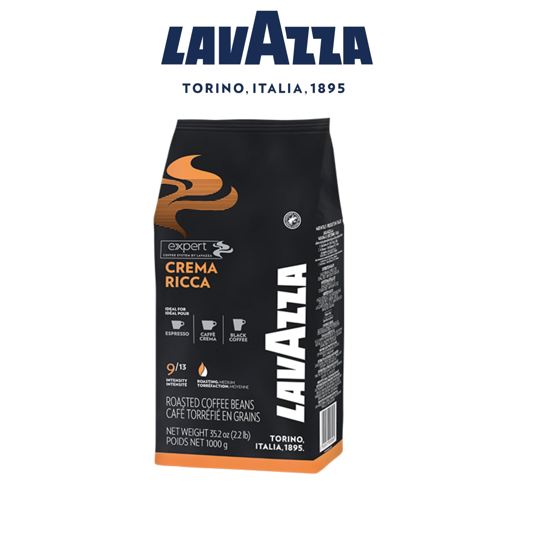 LavAzza Crema Ricca Coffee Beans