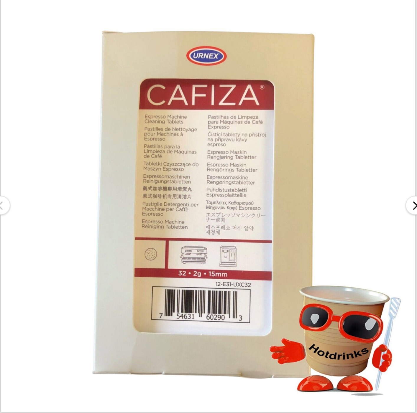 Espresso hot sale cleaning tablets