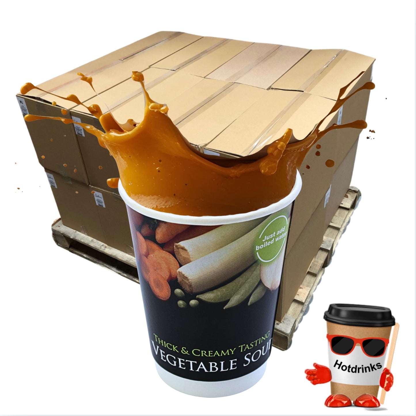 Vegetable, Thick & Creamy Soup Pallet or Half Pallets (Copy)
