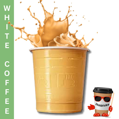 73mm Douwe Egberts Coffee White (25 or 300 Cups)