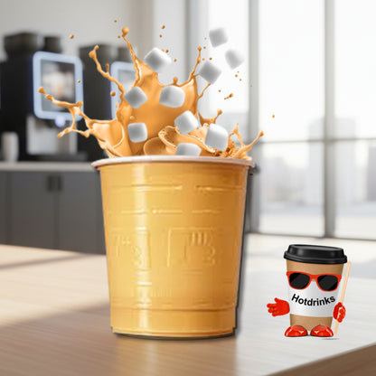 73mm Nescafe Gold Blend Coffee White & Sugar (25 or 300 Cups)