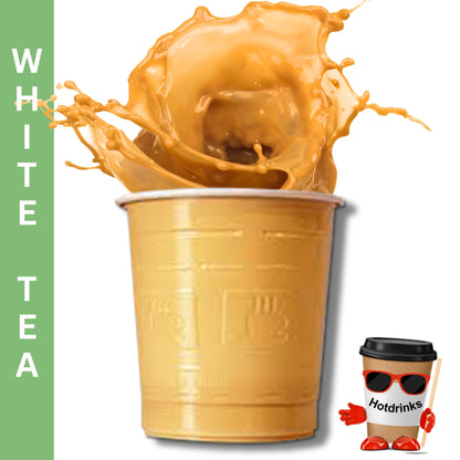 73mm Tetley Tea 'Tagged' White (25 or 300 Cups)