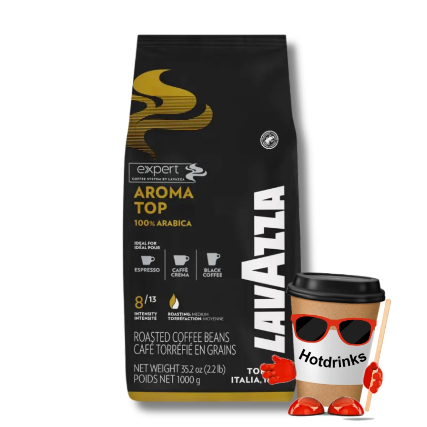 LavAzza 'Expert' Aroma Top Coffee Beans (1kg)