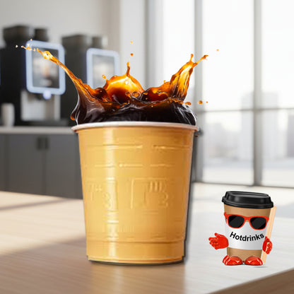 73mm Nescafe Gold Blend Coffee Black (25 or 300 Cups)