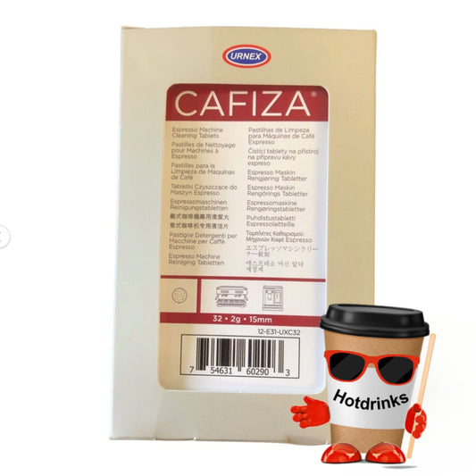 Cafiza Espresso Machine Cleaning Tablets - Pack Of 32 x 2g