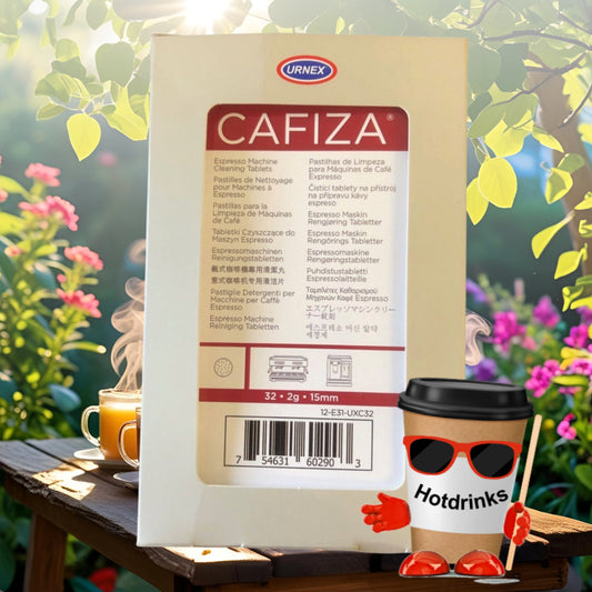 Cafiza Espresso Machine Cleaning Tablets - Pack Of 32 x 2g
