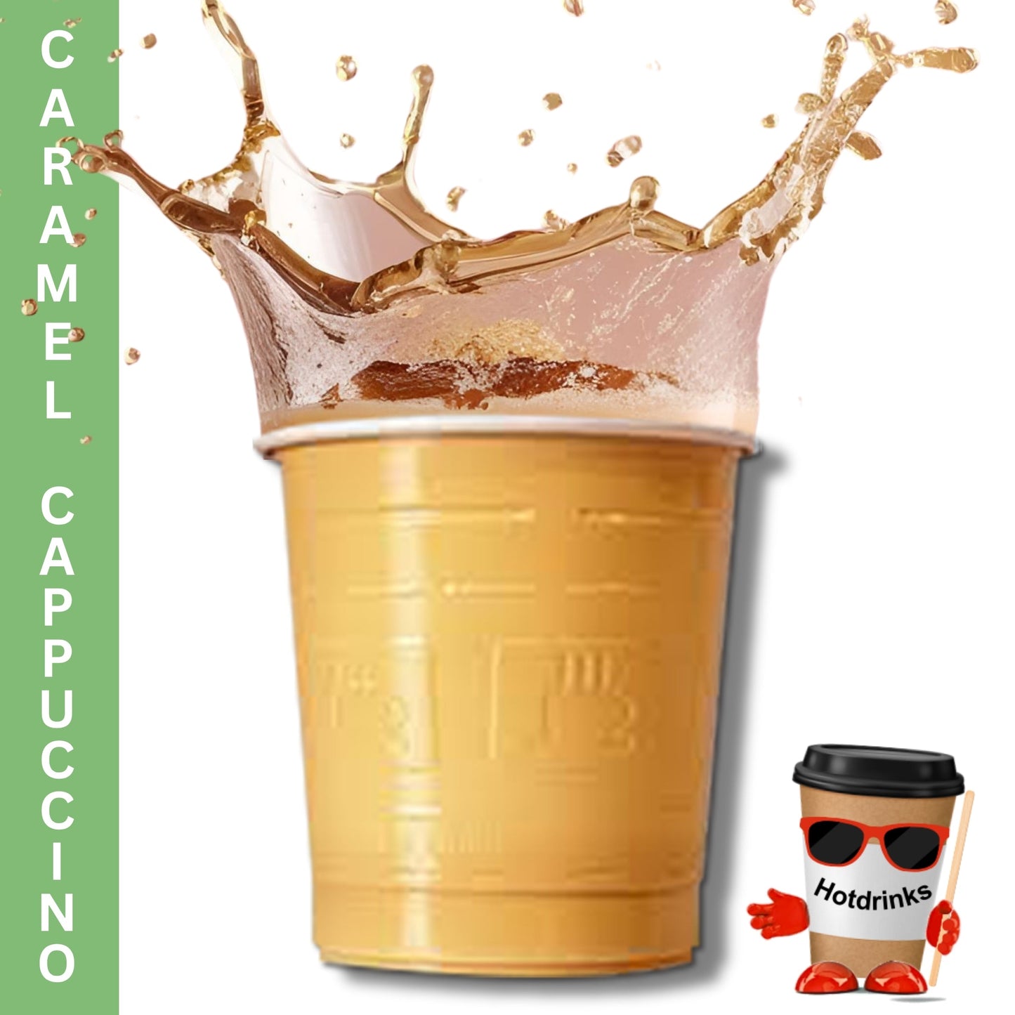 73mm Caramel Cappuccino (25 or 300 Cups)