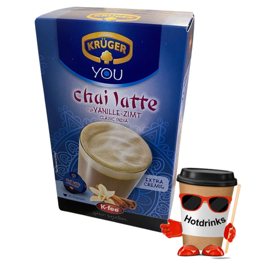 K-Fee Pods - 'Chai Latte Vanilla' - 16 Pods or 6 boxes of 16 Pods