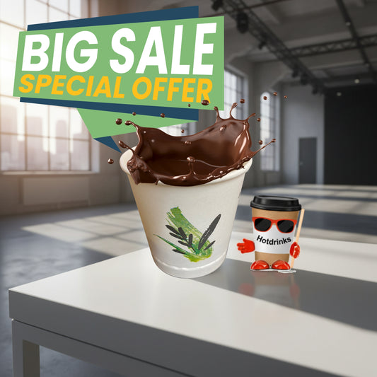 73mm Van Houten Hot Chocolate - £20 for 180 Cups