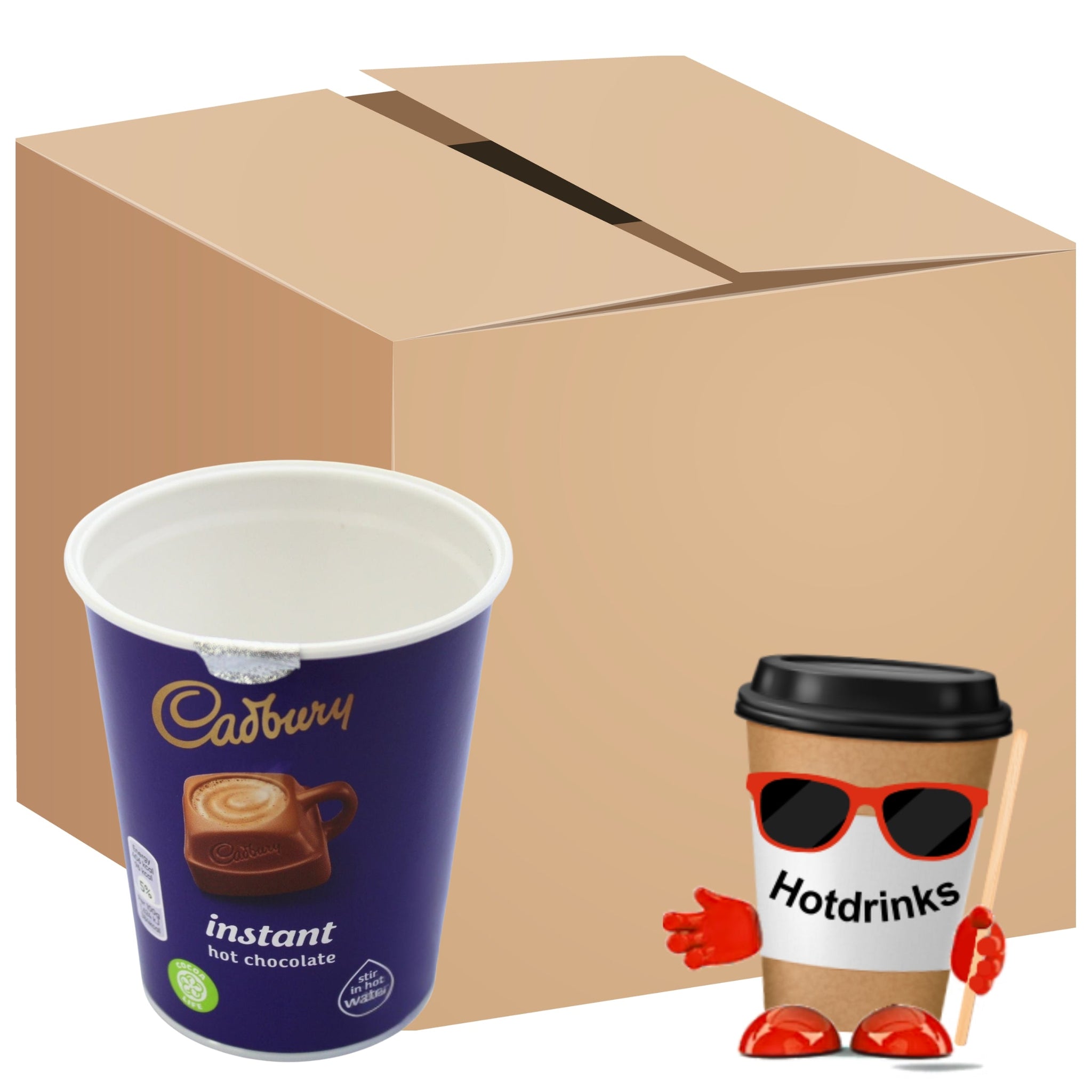 2Go Cadbury Hot Chocolate Pallet or Half Pallets