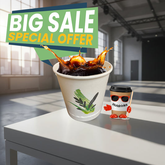 73mm Coffee Black - £20 for 180 Cups