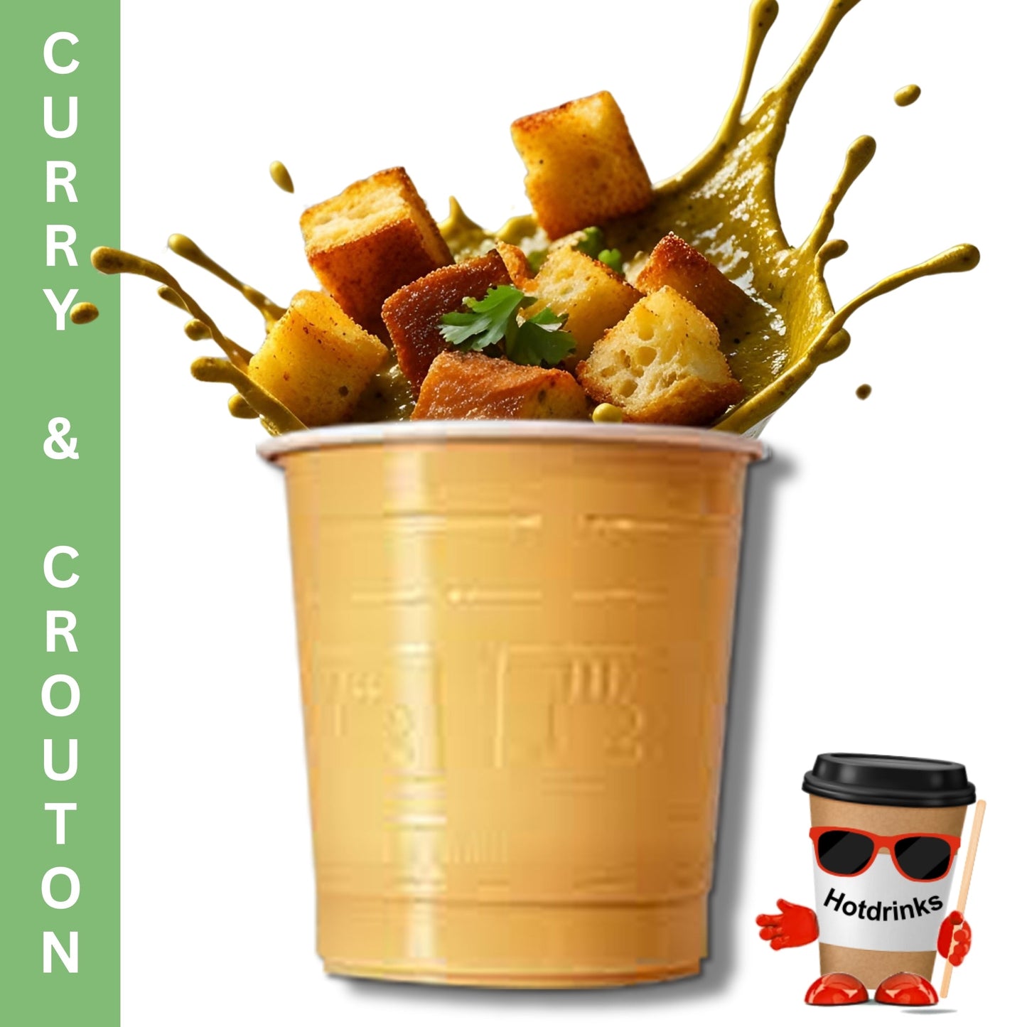 73mm Curry & Crouton Soup (25 or 300 Cups)