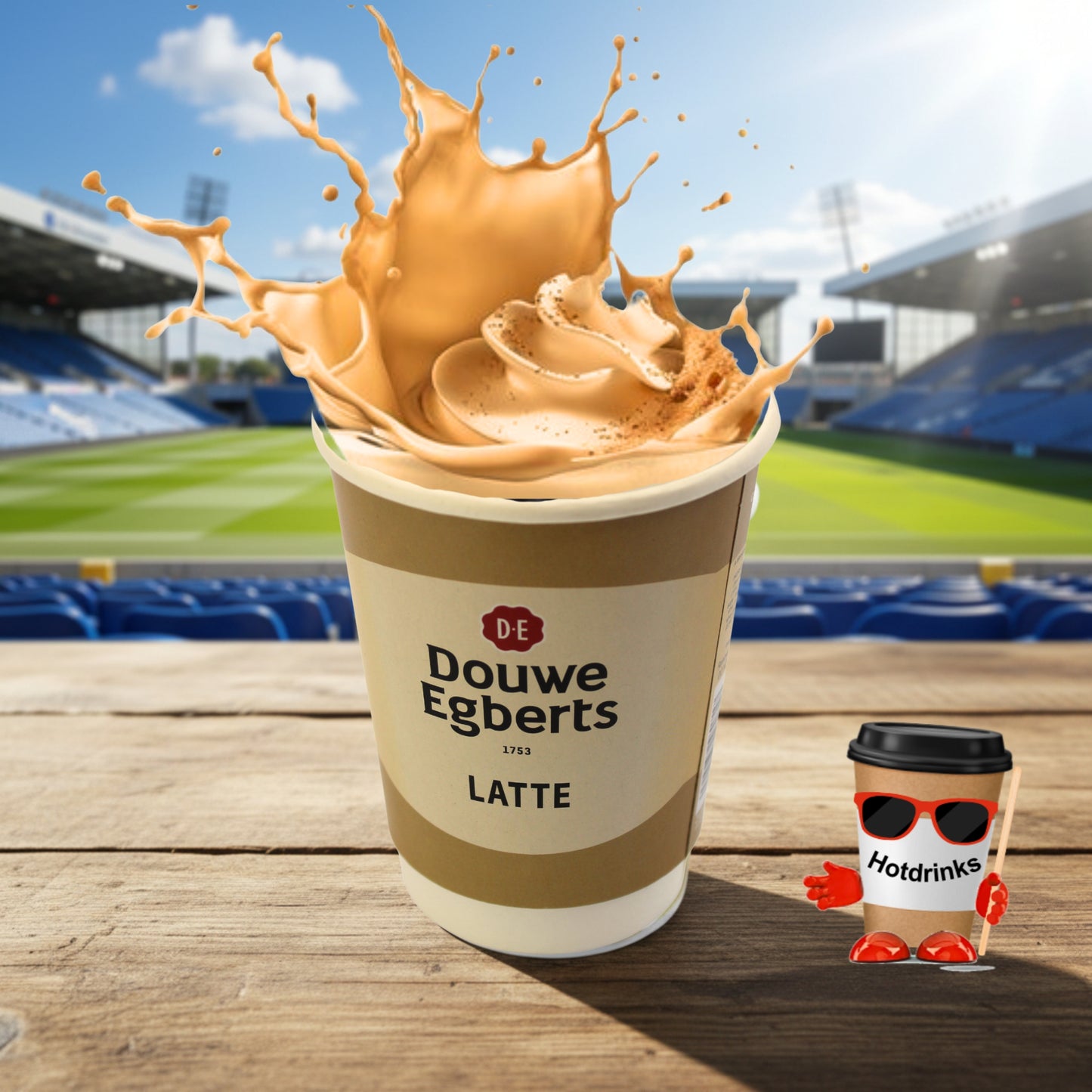 2Go 'Fresh Seal' Douwe Egberts Latte (10 or 150 cups)
