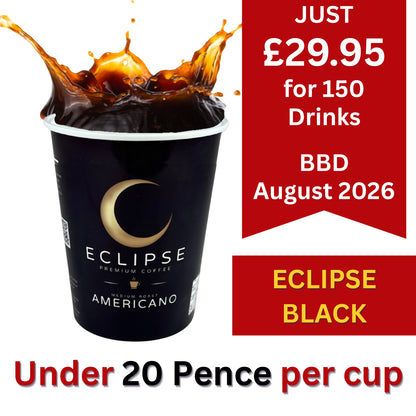 2Go 'Fresh Seal' Eclipse Black Coffee - JUST £29.95 per Box - BBD 08/2026