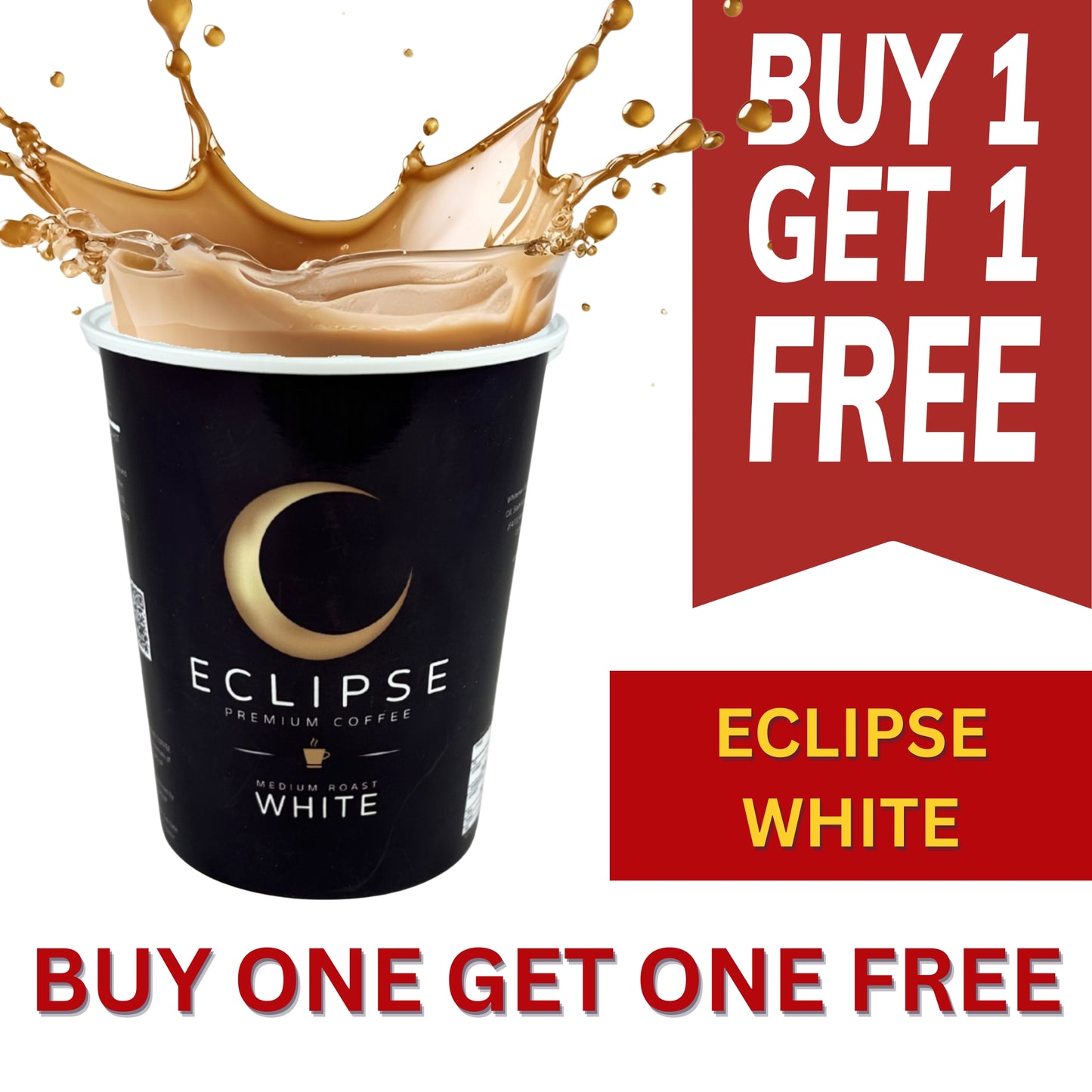 2Go 'Fresh Seal', 'Eclipse' White Coffee - BUY ONE BOX GET ONE FREE - BBD 08/2026