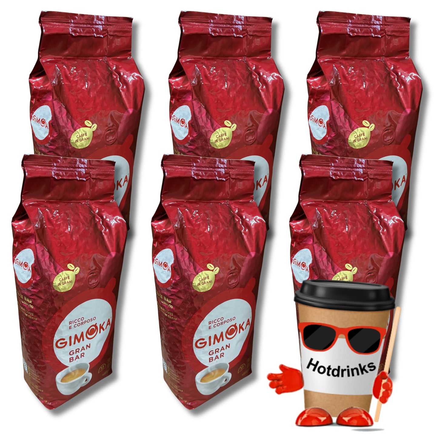 Gimoka - Gran Bar Coffee Beans (1kg)