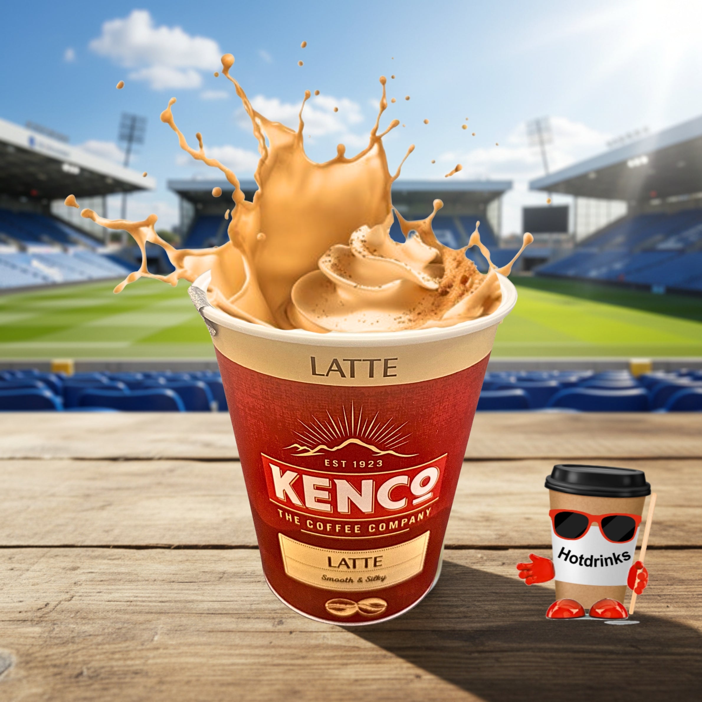 2Go 'Fresh Seal' Kenco Latte (8 or 160 Cups) – Hotdrinks Ltd