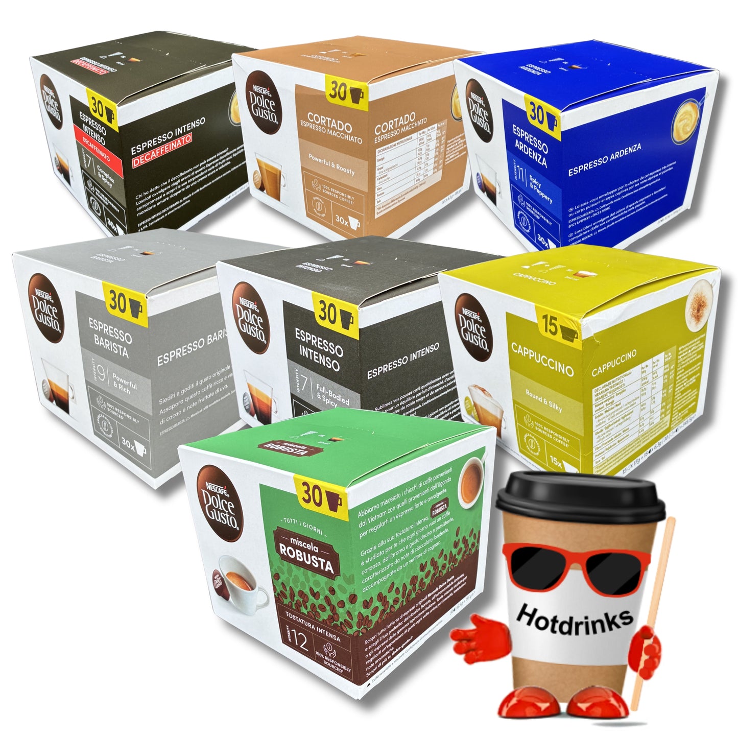 Nescafe Dolce Gusto Coffee Pods (30)