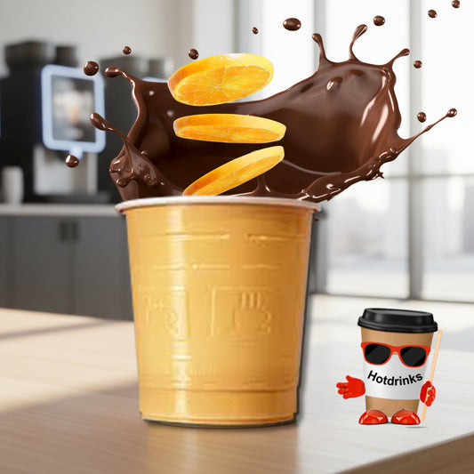 73mm Luxury Orange Hot Chocolate (25 or 300 Cups)