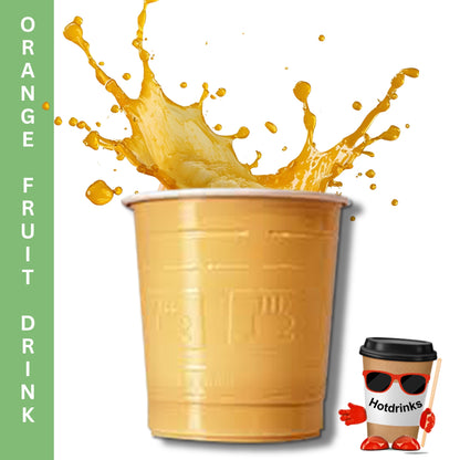 73mm Orange Fruit Drink (25 or 300 Cups)