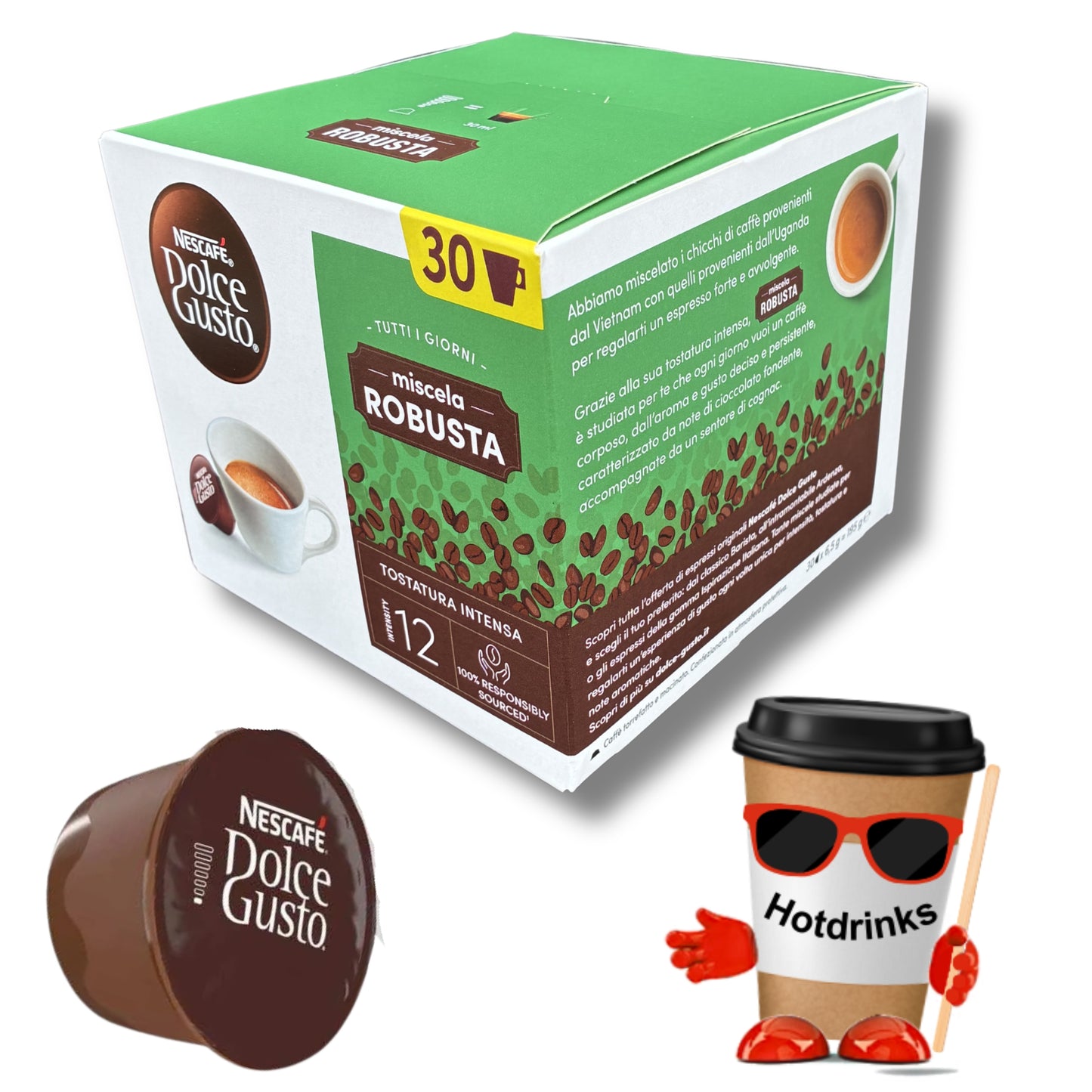 Nescafe Dolce Gusto Coffee Pods (30)