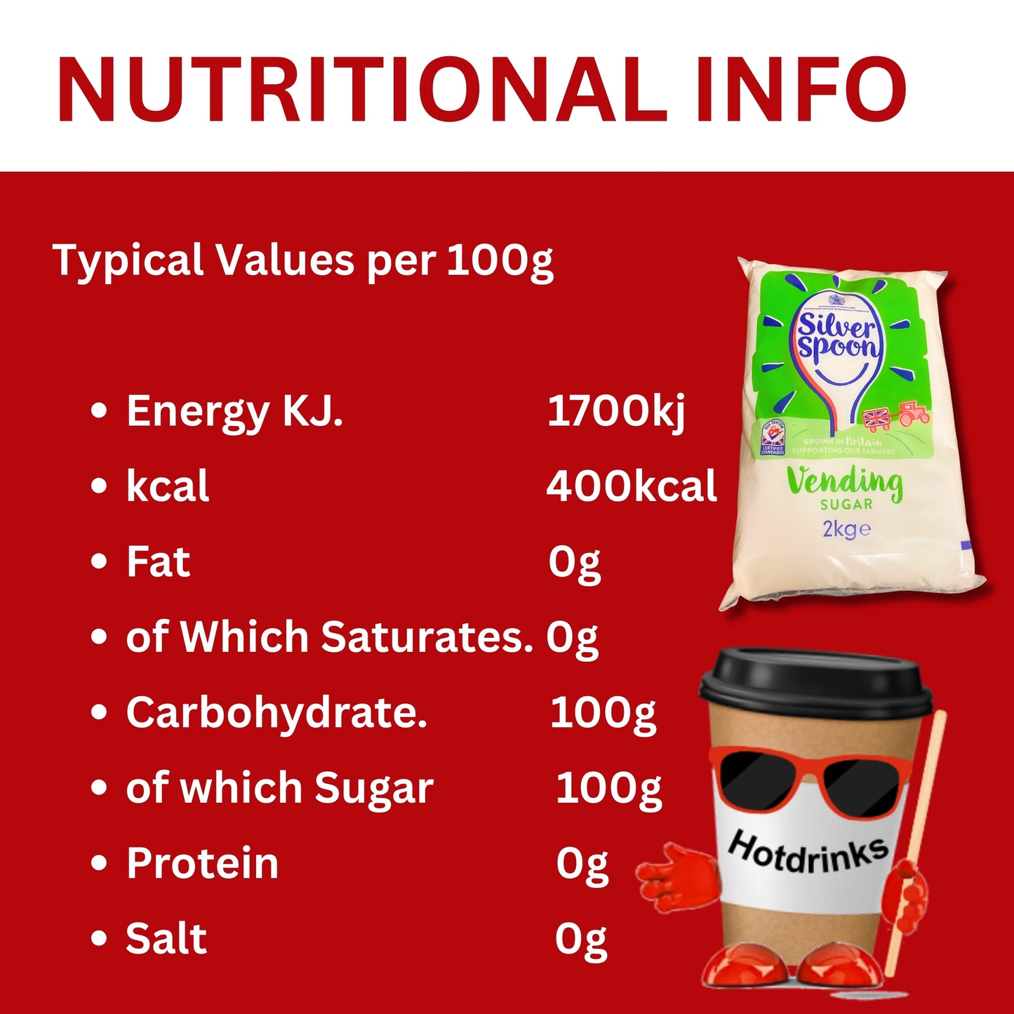 Vending Sugar (2kg)