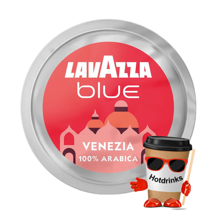 100 LavAzza Blue Drink Pods, Various flavours